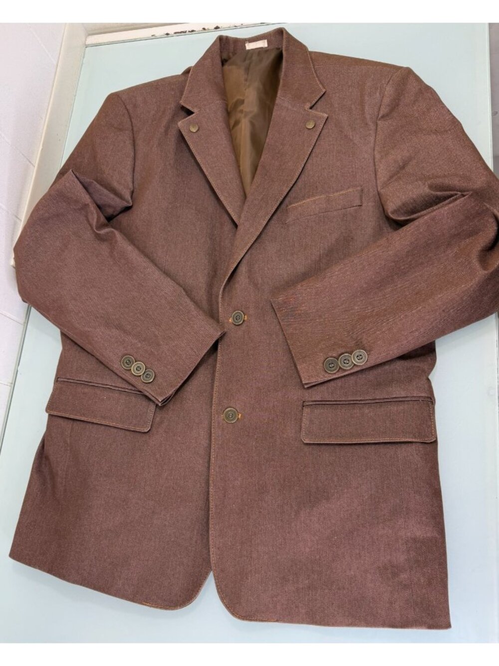 Western Canvas Blazer Jacket Men's 42R Hunting Shooting Outdoor Sport Coat Rare!